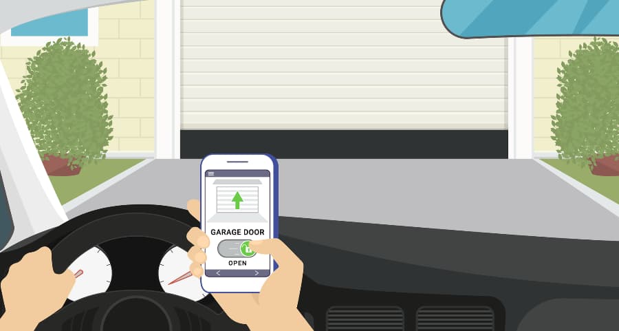 Garage door automation tips for Lansing